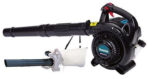 The Makita Petrol Blower BHX2501 is our runner-up model when it comes to petrol leaf blowers, both a blower and vacuum it has lots of power and is a great choice for home use.